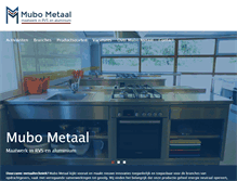 Tablet Screenshot of mubo-metaal.nl